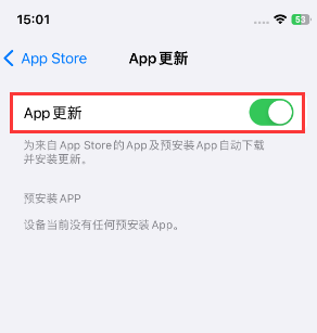 河西苹果15维修中心如何让iPhone15APP自动更新